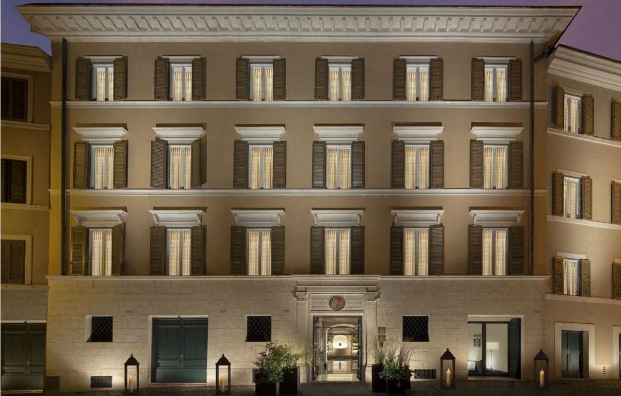 Palazzo Scanderbeg Rom Eksteriør billede